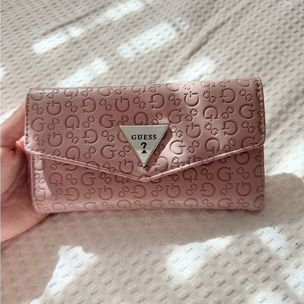 Guess Blush Embossed Women's Wallet